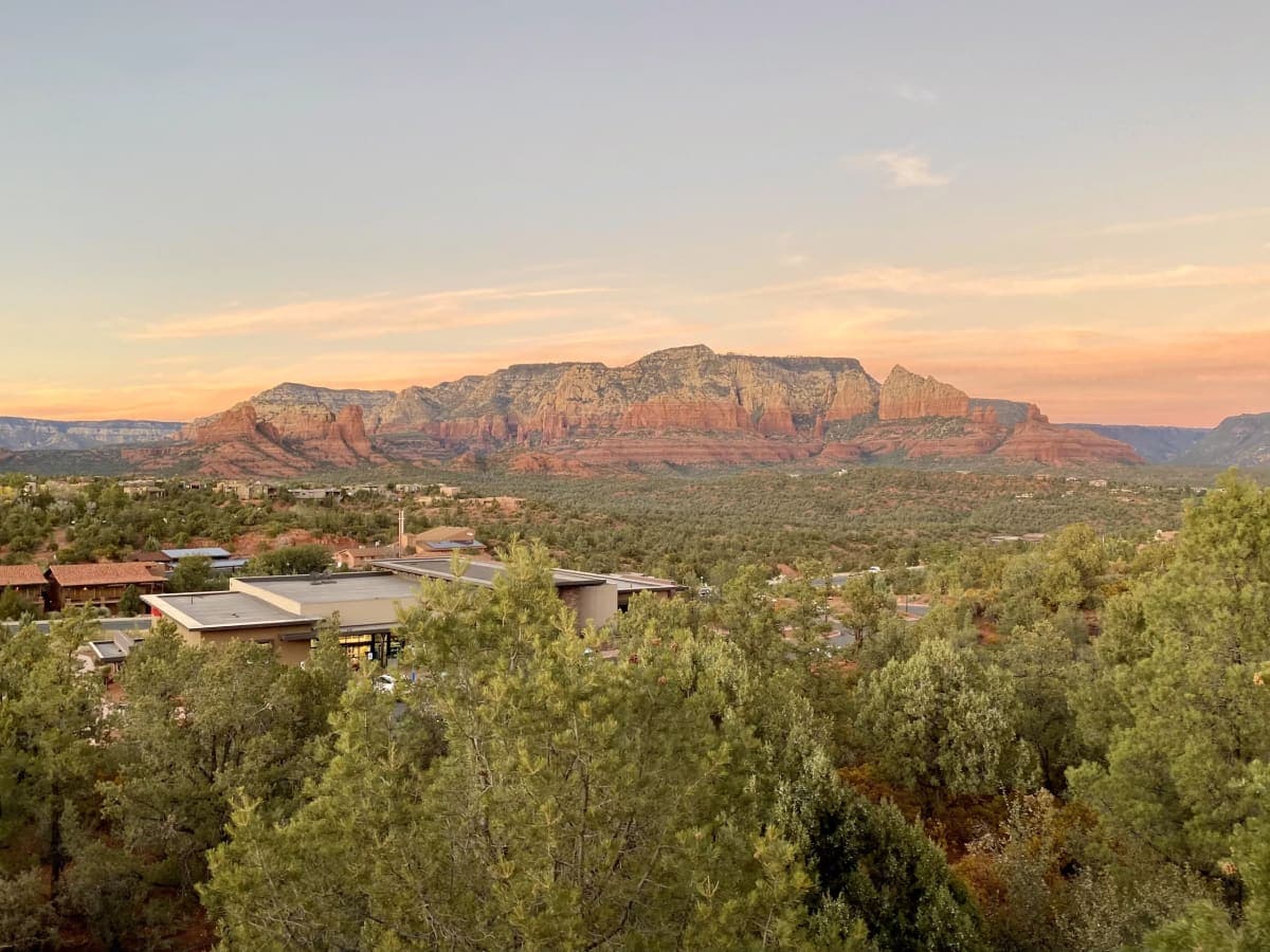 Arizona scenic landscape background