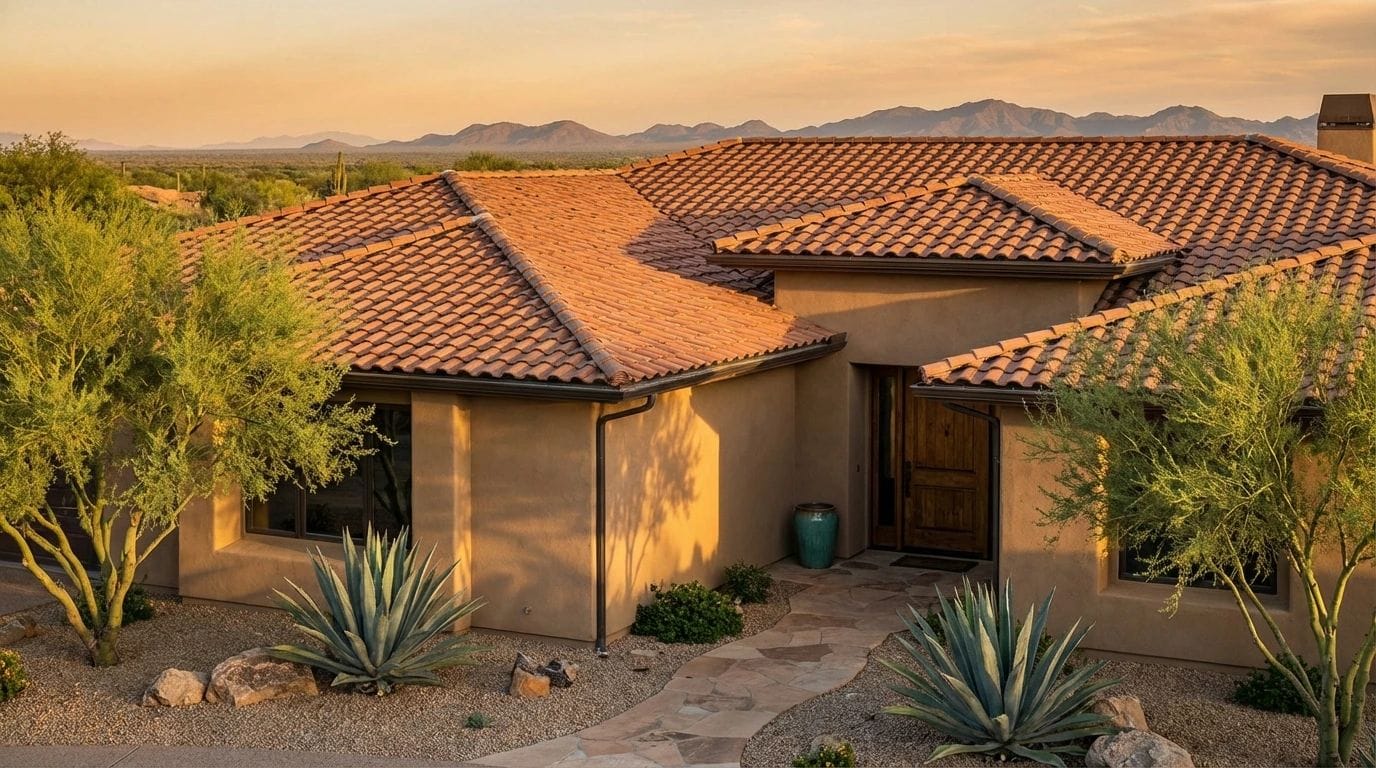 Residential roof exterior