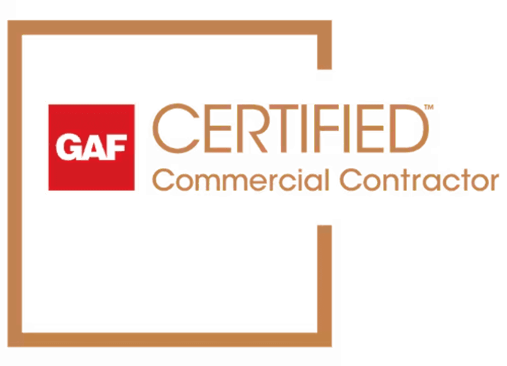 GAF Certified™ Commercial Contractor Certification Badge